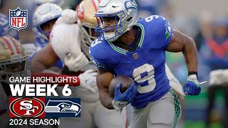 San Francisco 49ers vs Seattle Seahawks Game Highlights  NFL 2024 Season [upl. by Bullock]