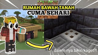 APA YANG TERJADI KETIKA BUAT RUMAH BAWAH TANAH   MINECRAFT [upl. by Onabru37]