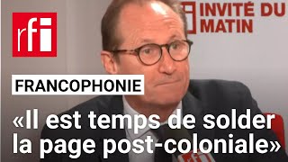 Bruno Fuchs  « Il est temps pour la France de solder la page postcoloniale » • RFI [upl. by Major]