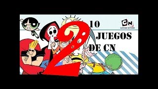 Top 10 Juegos Clásicos de Cartoon Network OLD  88antomi [upl. by Ellenig]