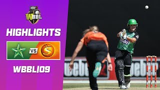 Melbourne Stars v Perth Scorchers  WBBL09 [upl. by Romanas]