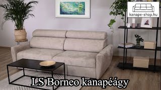 Kanapéágy Puma System ágymechanikával  LS Borneo [upl. by Bortz583]