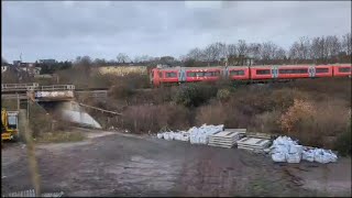 UN PO DI TRENI TRA EAST CROYDON E NORTH DULWICH [upl. by Wavell]