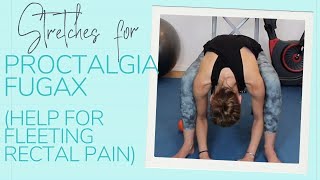 Stretches for Proctalgia Fugax  Relief for Fleeting Rectal Pain [upl. by Neliak795]