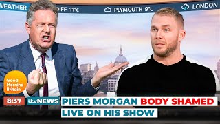 Fat Shaming Piers Morgan on Live TV [upl. by Searby]