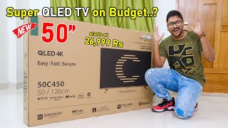 Super QLED TV under 30K 😱 50quot 4K Toshiba TV with Dolby Vision amp ATMOS Unboxing [upl. by Charlie]