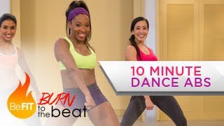 10 Minute Cardio Dance Abs Workout Burn to the Beat Keaira LaShae [upl. by Ydnab]