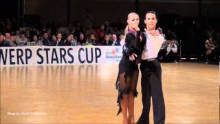 12th Antwerp Stars Cup  GrandSlam Latin  solo Chacha  Gabriele Goffredo amp Anna Matus [upl. by Nohsar]