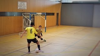 POSICIONES BÁSICAS PORTERO FUTBOL SALA [upl. by Palocz]