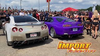 2 Step Battle New England Import FaceOff with Defending Supra Champion vs GTR vs VW vs more [upl. by Neelahs664]