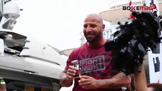 Frederic SINISTRA vs Gregory TONY  Replay de la pesée officielle  Fight Night Saint Tropez [upl. by Mert]