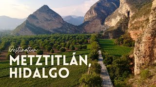 Metztitlán Hidalgo A Drones View of a Beautiful Mexican Landscape [upl. by Rahr208]