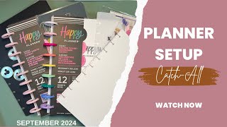 Simple SETUP Catchall Planner  Customizing my catchall system Sept 2024 [upl. by Ahsas]