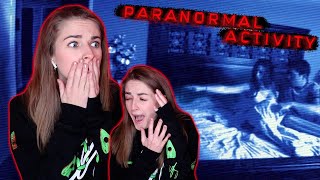 wait PARANORMAL ACTIVITY is actually so scary hold up [upl. by Brigida]