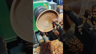 Wood plate cutting process Good tools and machinery make work easy [upl. by Samala807]