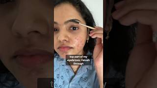 Eyebrow shaping 😎 🪒 using Carmesi’s razor combo eyebrowtutorial CarmesiAllNaturalIntimateCare [upl. by Ahsemac]