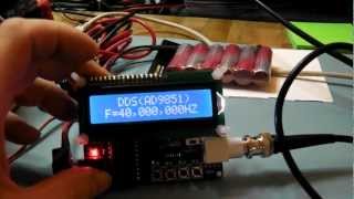 AD9851 DDS Signal Generator  Review and Test [upl. by Dawna199]