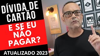 DÍVIDA DE CARTÃO DE CRÉDITO E SE EU NÃO PAGAR [upl. by Ordnassela]