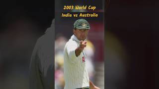 Ricky Ponting spring bat  2003 world cup India vs Australia cricket animesh865 [upl. by Southworth]