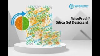 WiseFresh™ Silica Gel Desiccant [upl. by Wymore]