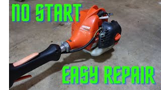 how to replace the carburetor on an echo pas225 trimmer [upl. by Hawley]