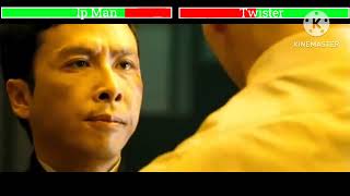 Ip Man vs Twister with healthbars Ip Man 2 [upl. by Aniretac]