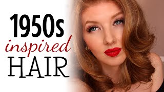 1950s Inspired Hair Tutorial [upl. by Yrogreg344]