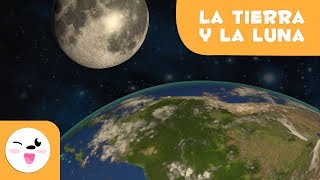 La Luna y la Tierra  Sistema solar para niños [upl. by Jannel223]