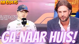 Renze Klamer ‘Max Verstappen stuur ik van tafel als hij zo doet’ [upl. by Lain835]