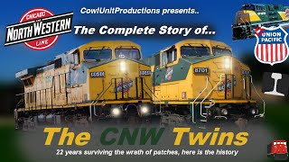 The Story of the CNW Twins CNW 8646 and 8701 [upl. by Amolap]