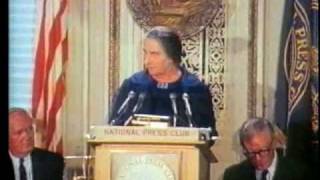 Golda Meir 1969 [upl. by Bryna]