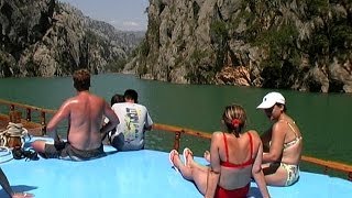 Türkei  Side  Manavgat Wasserfälle  Bootsfahrt auf dem Stausee  Türkische Riviera [upl. by Rinna]