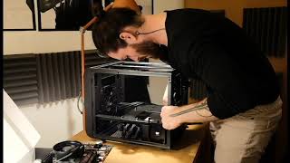 New Build Time Lapse of a custom gaming PC [upl. by Lynette]