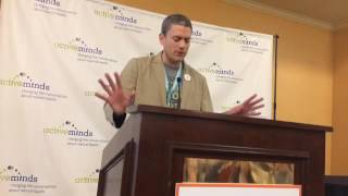 Wentworth Miller delivers a speech at the conference «ACTIVE MINDS» MHCC16 [upl. by Zebapda]