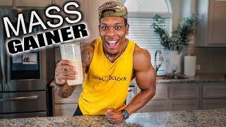 WEIGHT GAIN PROTEIN SHAKEHOMEMADE MASS GAINER [upl. by Osrit917]