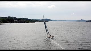 Arcona 435 Mk II under sail in Sweden [upl. by Oirad]