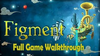 Figment  Full Game Walkthrough PS4 [upl. by Wilsey]