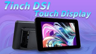 7 Inch Touch Screen DSI LCD Display Portable IPS Capacitive Touchscreen Monitor for Raspberry Pi [upl. by Kcired860]