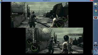 Resident Evil 5 CoOp with Ray Narvaez Jr [upl. by Ahsatal]