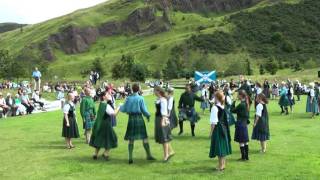 Scottish folk dance Auchindoon Castle [upl. by Artekal]