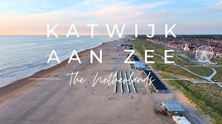 Captivating Aerial View of Katwijk aan Zee The Netherlands in 4K [upl. by Sancho966]