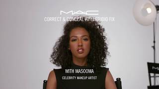 M·A·C Studio Fix How To Correct and Conceal [upl. by Aeniah]