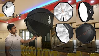 Godox SBUBW80 80 cm Octa Softbox for Speedlite [upl. by Glarum]