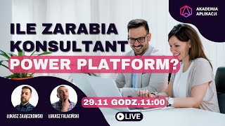 Ile zarabia konsultant Power Platform  Webinar 29112023  Nagranie [upl. by Zanas460]