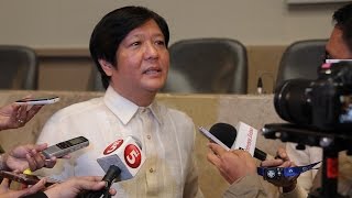 Sen Bongbong Marcos  Ambush Interview before the 2014 SONA 26 July 2014 [upl. by Olivia468]