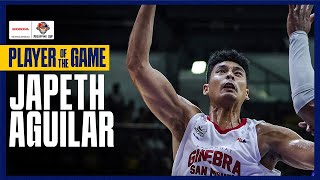 Japeth Aguilar WITH 16 PTS for Ginebra vs Phoenix 💪  PBA Season 48 Philippine Cup  HIGHLIGHTS [upl. by Infield]