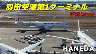 羽田空港第1ターミナルデッキLIVE！ Haneda airport terminal deck live [upl. by Braden476]