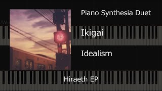 Idealism  Ikigai Synthesia piano duet [upl. by Allen]