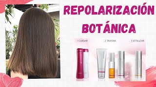 REPOLARIZACIÓN BOTÁNICA SATINIQUE Spa de cabello  Repara renueva y revitaliza tu cabello [upl. by Ennaillek278]