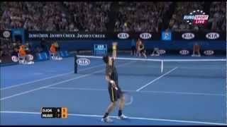 Australian Open 2013 Championship  Novak Djokovic  Andy Murray [upl. by Althee]